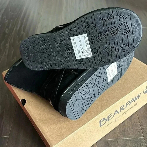 Bearpaw Adele Mid Calf,cow buck upper,wool blend faux fur lining,neverwet - Picture 11 of 14